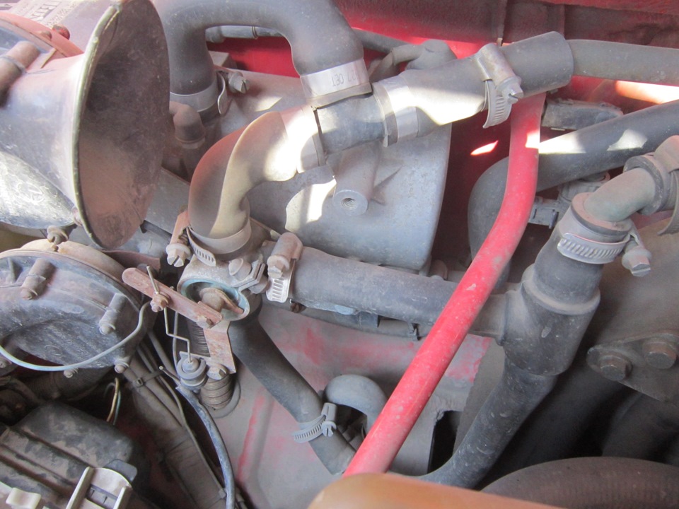 Место установки авто печки жидкостной автономный отопитель Eberspacher ...