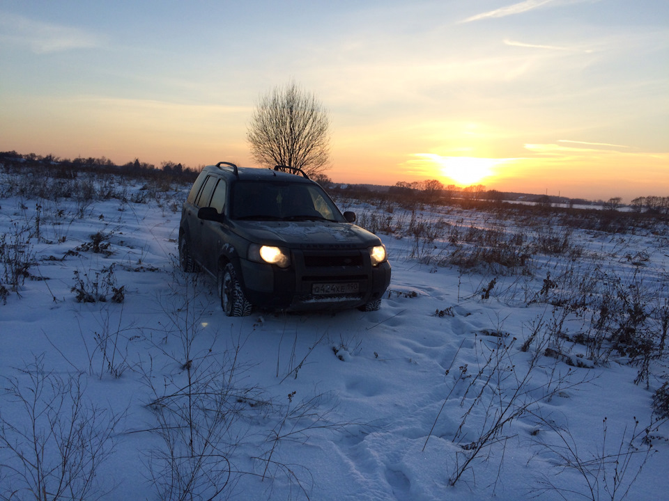 Снегу мало — Land Rover Freelander, 1,8 л, 2005 года | фотография | DRIVE2