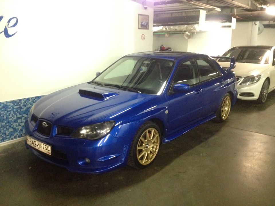 Subaru WRX Blue Mica