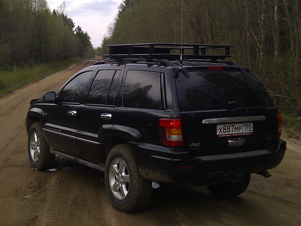 Jeep Grand Cherokee WJ 4 7 багажник