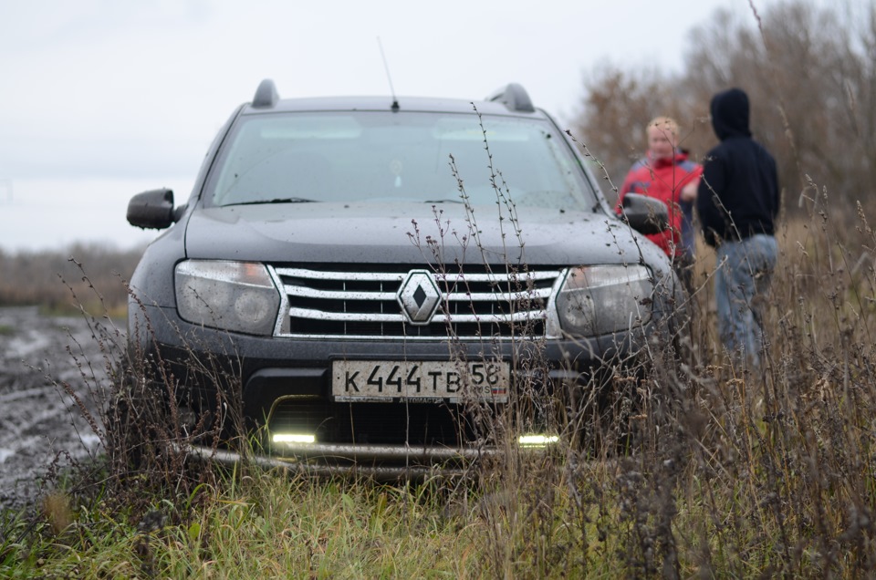 Первые покатушки на дастере. — Renault Duster (1G), 2 л, 2012 года ...