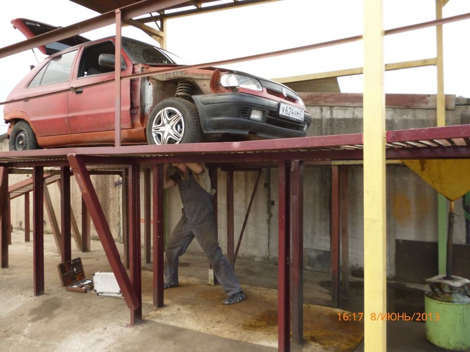 Скрип выхлопной системы на кочках…, а думал салейнблоки — Skoda Felicia ...