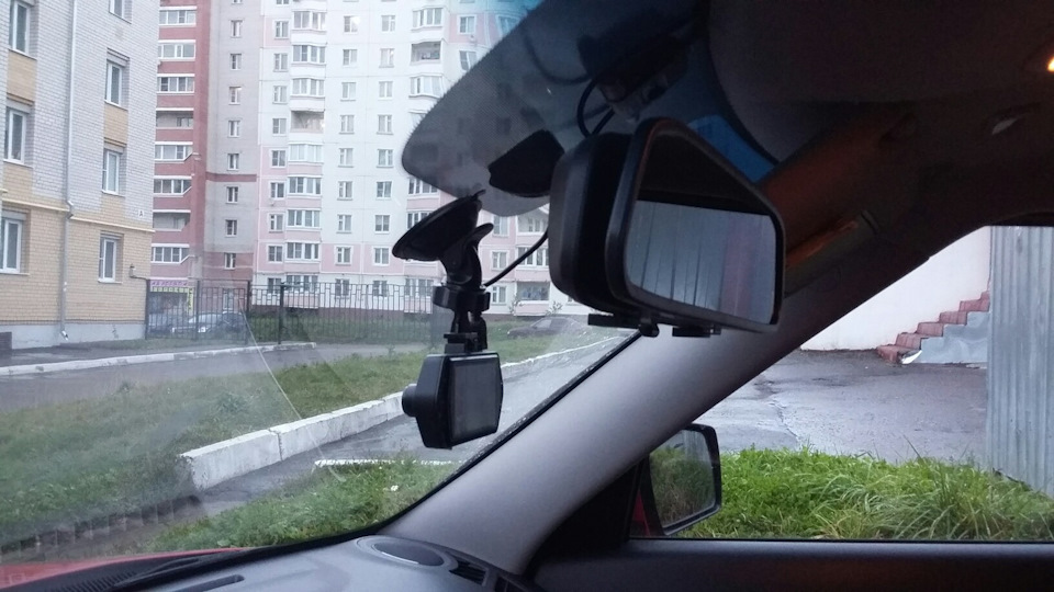 Камера заднего вида и монитор в зеркале КИА Соул — KIA Soul (1G), 1,6 л ...