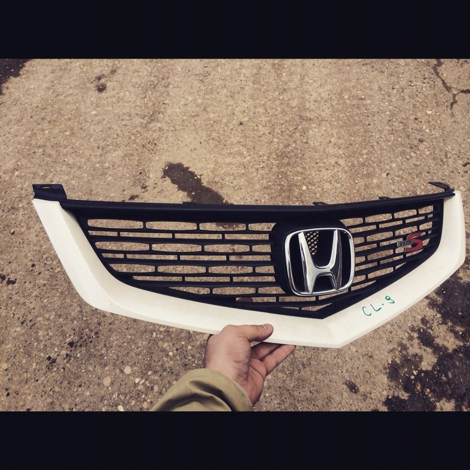 Решетка радиатора Type-S — Honda Accord (7G), 2,4 л, 2007 года ...