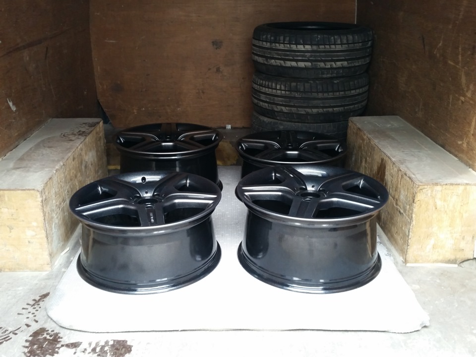 №47)Шиномонтаж-новые диски и резина R19 на машине. — Mercedes-Benz Vito ...