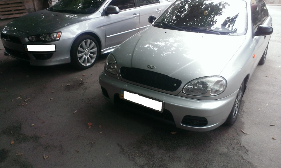 Бампер и спойлер Lanos Sport — Daewoo Lanos, 1,5 л, 2007 года ...