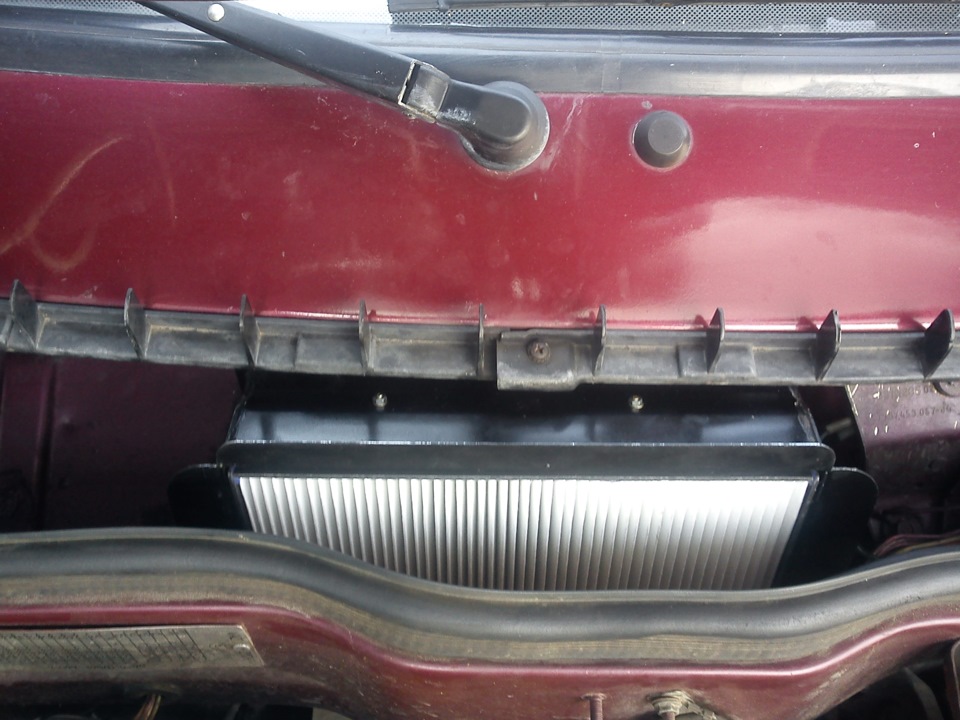 Вот так все выглядит в собраном виде и калиновским фильтром. — Lada 21099