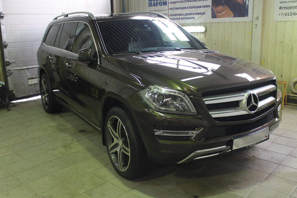 Mercedes-Benz GL — предпродажная подготовка — Моем Паром на DRIVE2