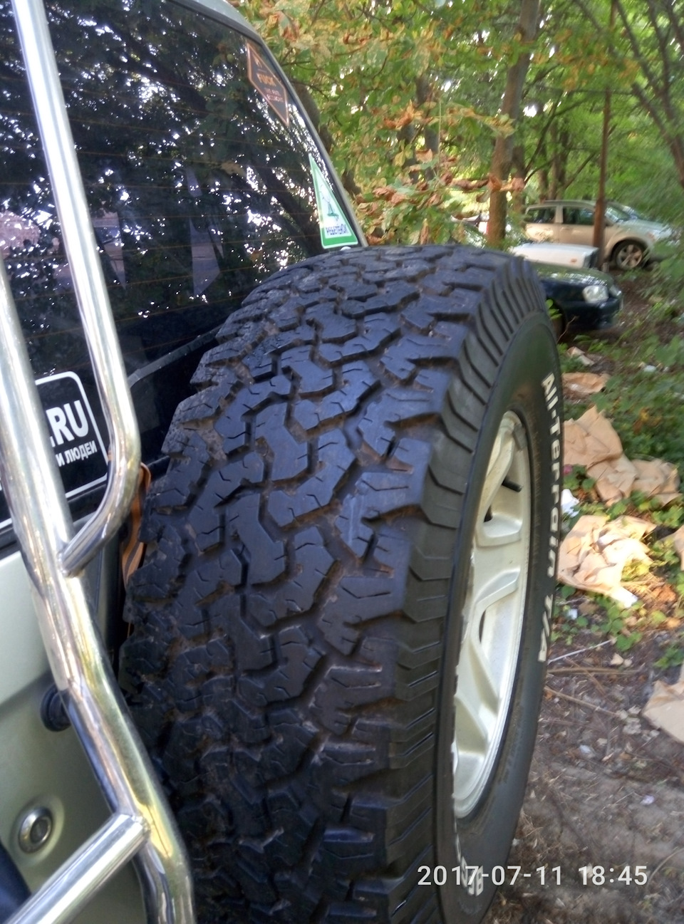 Фото в бортжурнале Toyota Land Cruiser Prado 90-series. Запчасти на фото: 20170711