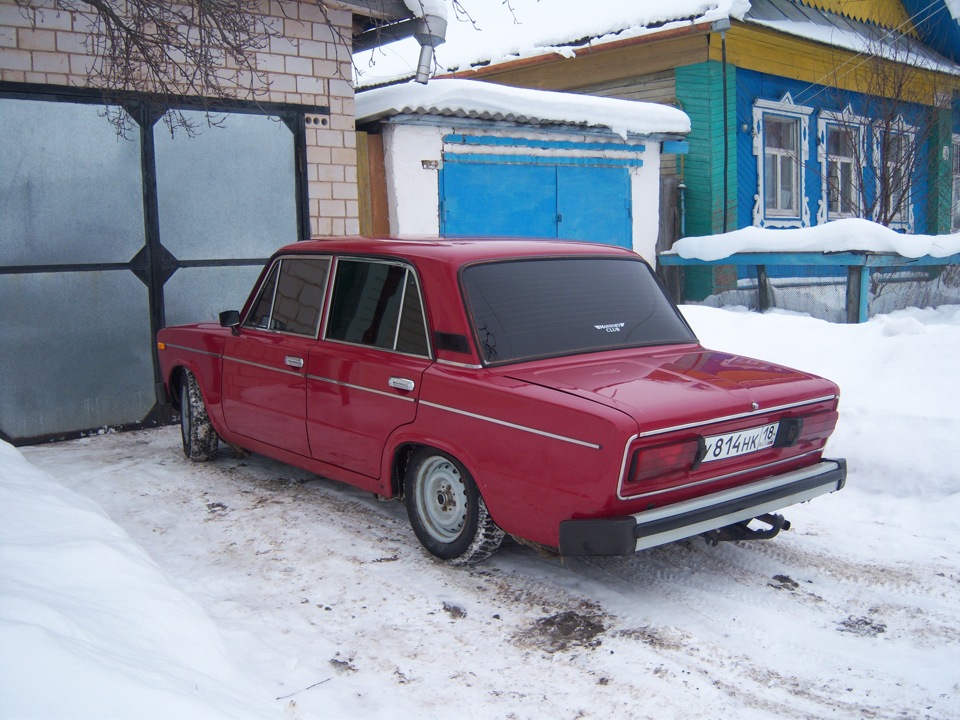 ВАЗ 2106 Вишневая бункер