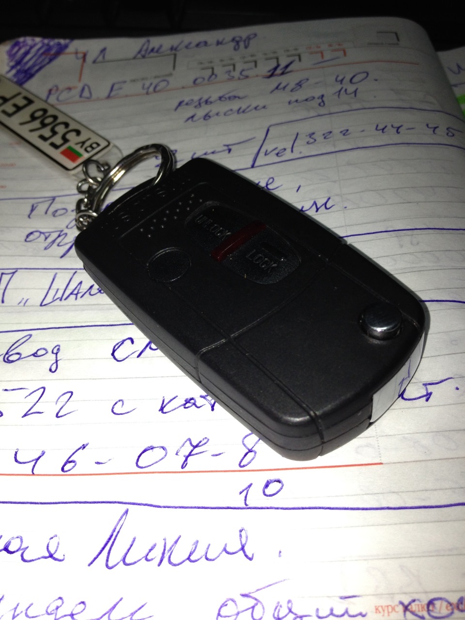 Выкидной ключ — Mitsubishi Lancer X, 1,5 л, 2008 года | аксессуары | DRIVE2