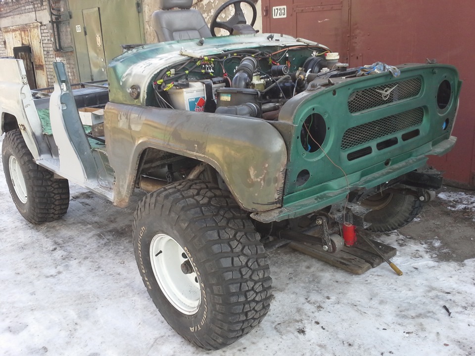 переобулся — УАЗ 469, 2,4 л, 1981 года | своими руками | DRIVE2