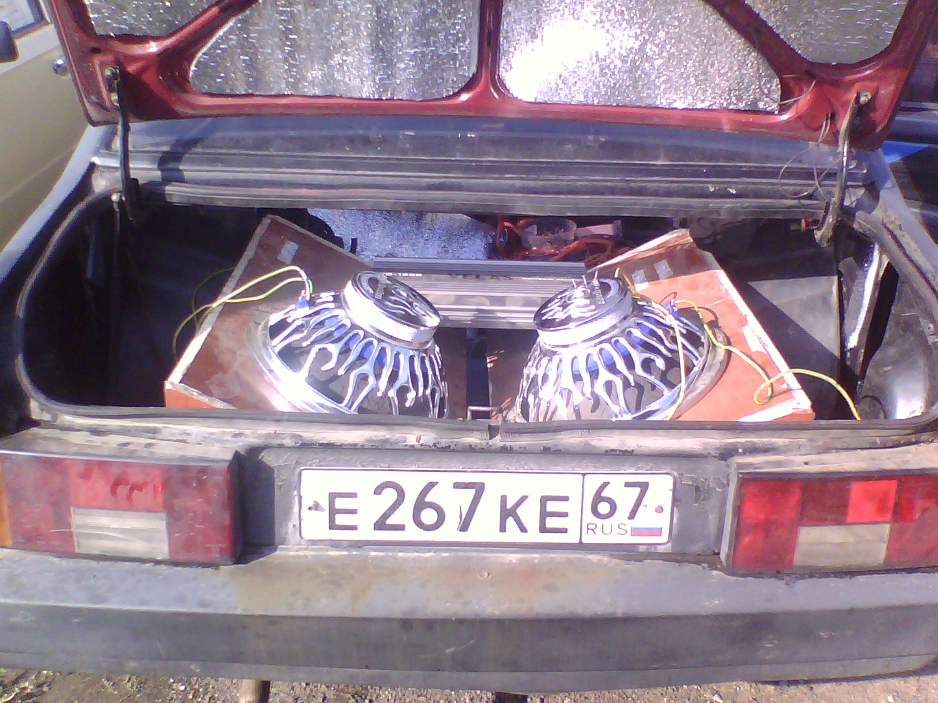 багажник… — Lada 21099, 1,3 л, 1993 года | автозвук | DRIVE2