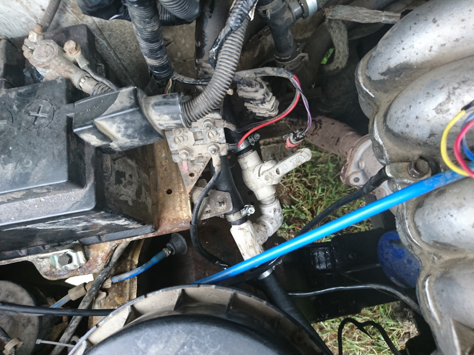 Тройник сантехника. Реанимация. Плафон поворота — ГАЗ Газель, 2,9 л ...