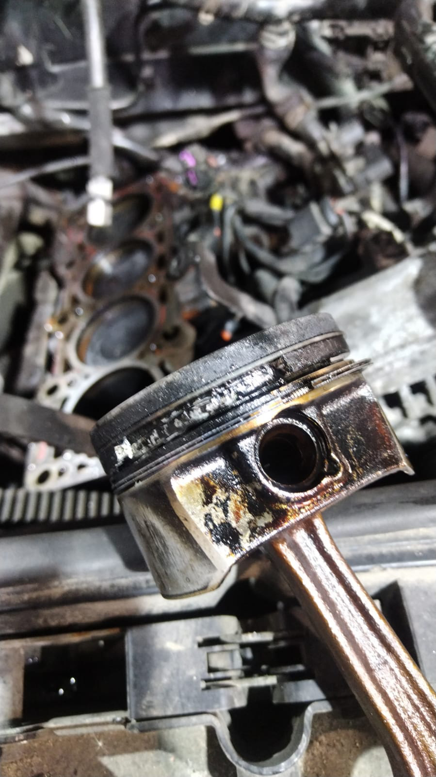Приключения одного поршня — Audi A4 (B7), 2 л, 2007 года | визит на ...