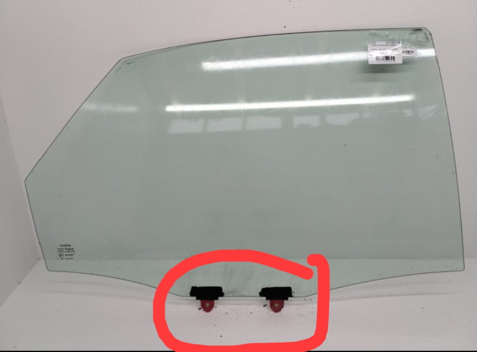 На что приклеить стекло двери — Toyota Carina E, 1,6 л, 1997 года ...