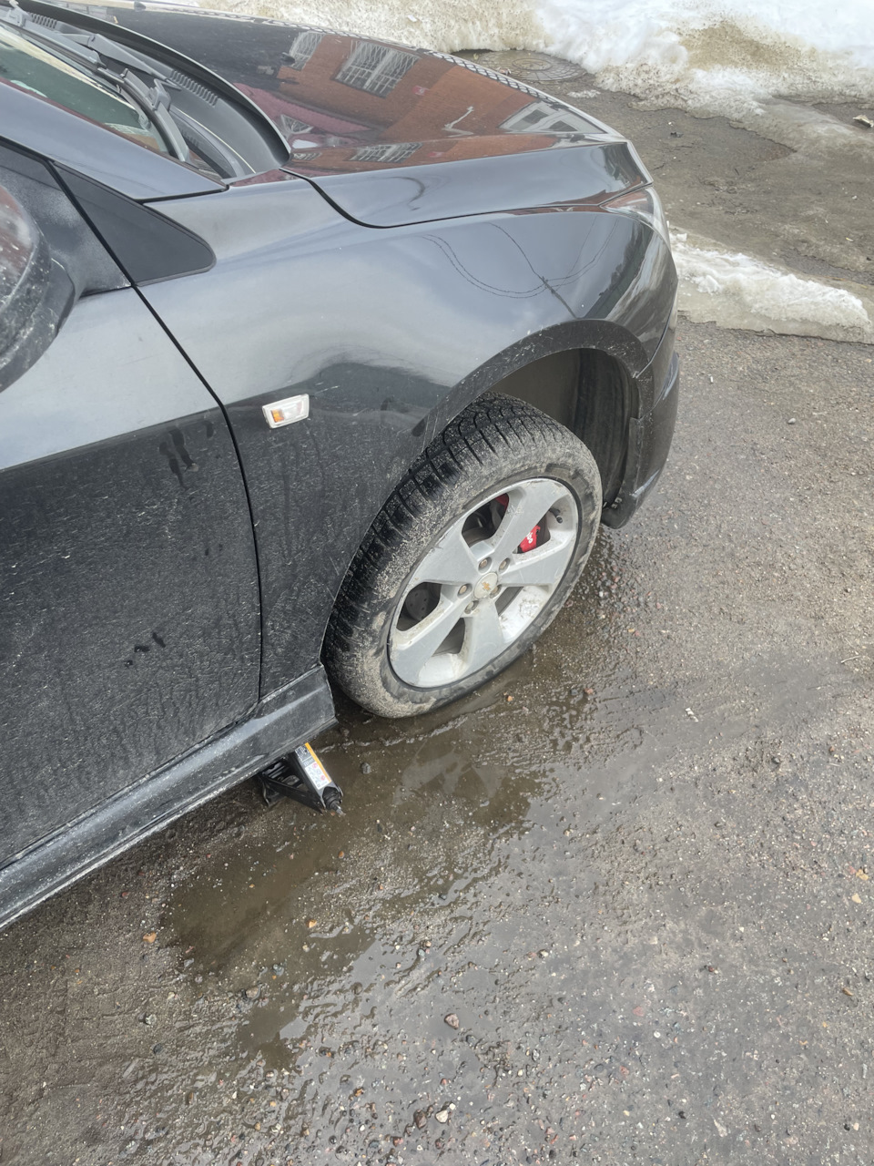 Есть пробитие… — Chevrolet Cruze (1G), 1,8 л, 2011 года | помощь на ...