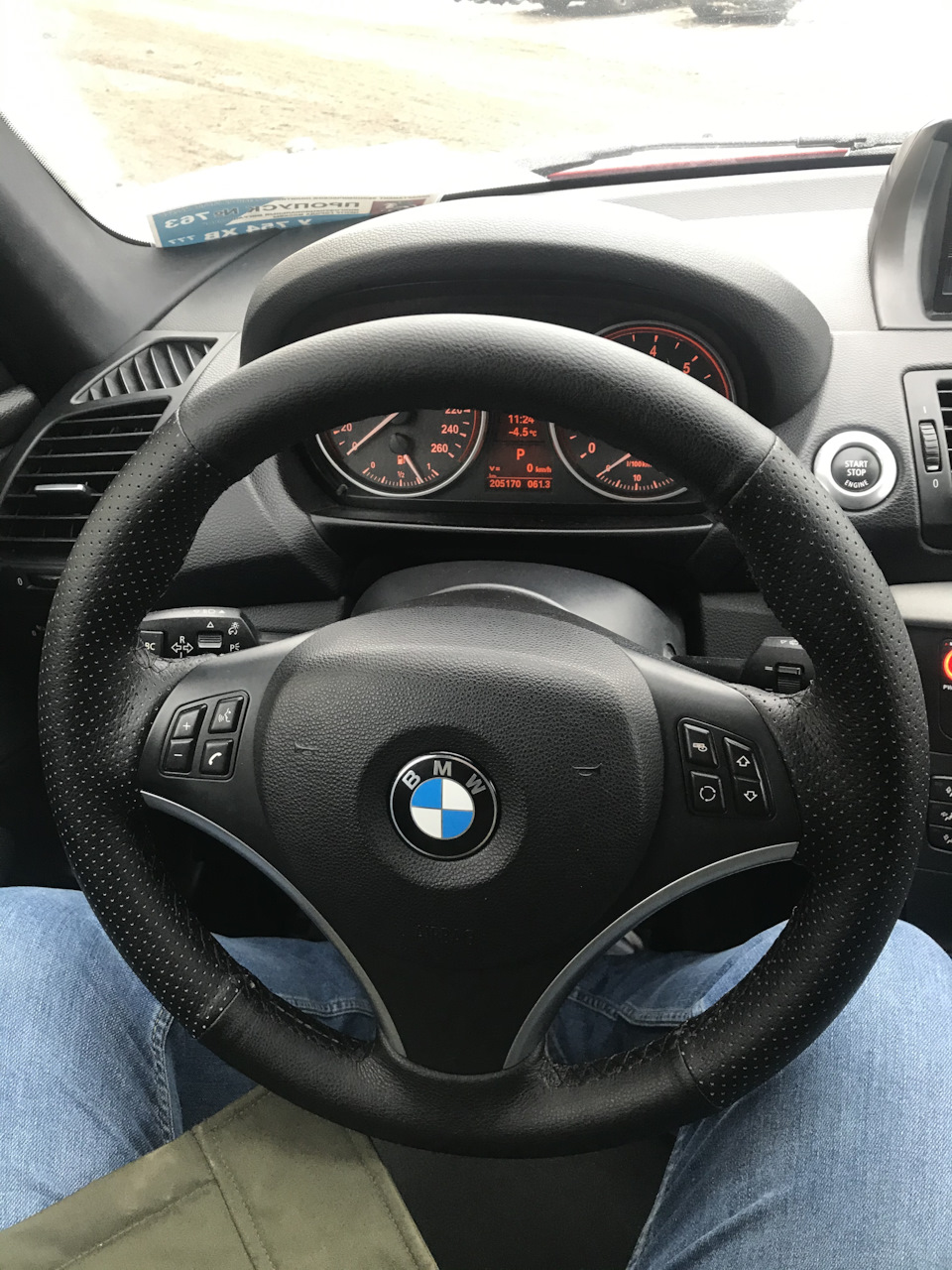 Подогрев руля 🚗💨🤟 — BMW 1 series (E81/E87), 1,6 л, 2008 года | тюнинг |  DRIVE2