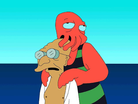 "Why not Zoidberg?" Futurama tattoo, Futurama, Cartoon