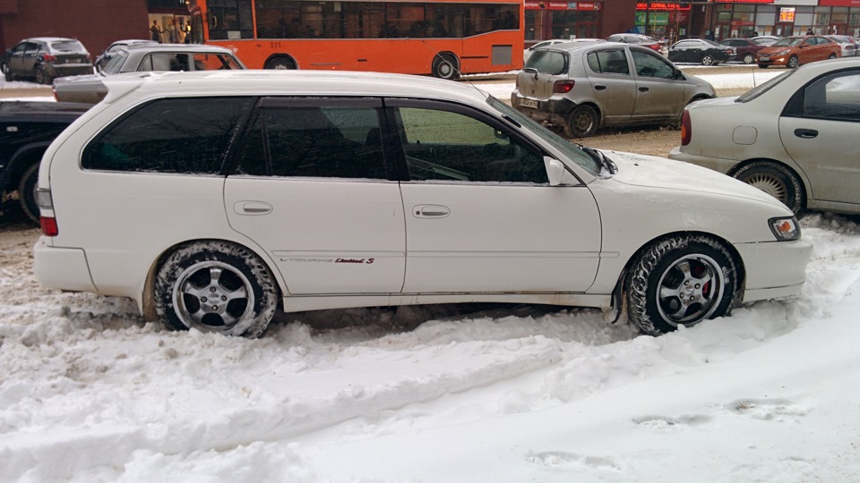 Замена масла. — Toyota Corolla (100), 1,6 л, 1999 года | плановое ТО ...