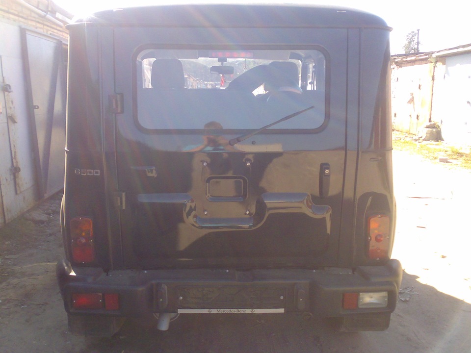 Шильдик G 500 — УАЗ 315195 Hunter, 2,7 л, 2015 года | аксессуары | DRIVE2