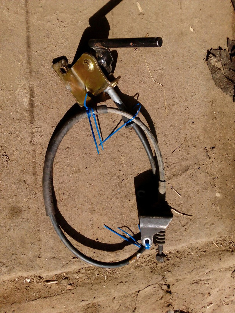 Установка троса раздатки и выезд в поле. — Subaru Impreza (GC, GF), 2 л ...