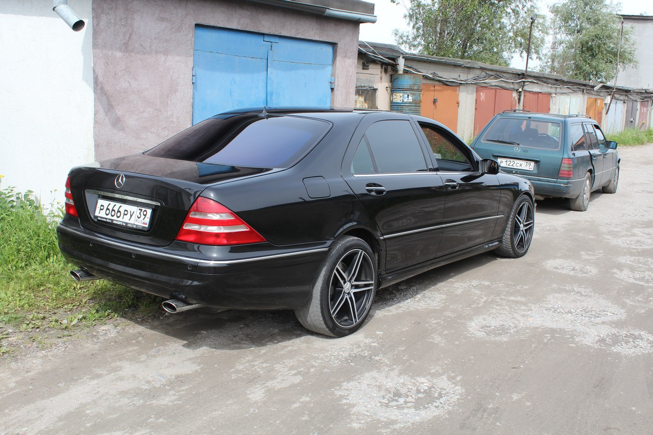 Mercedes Benz w221 Бандитский