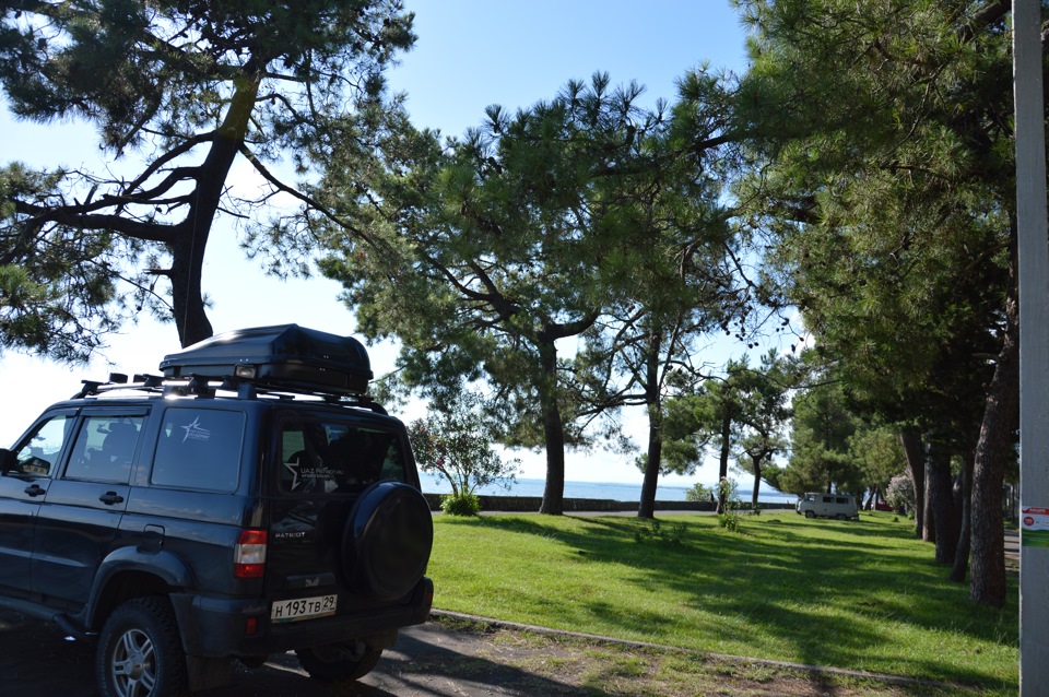 Очамчира, набережная — УАЗ Patriot