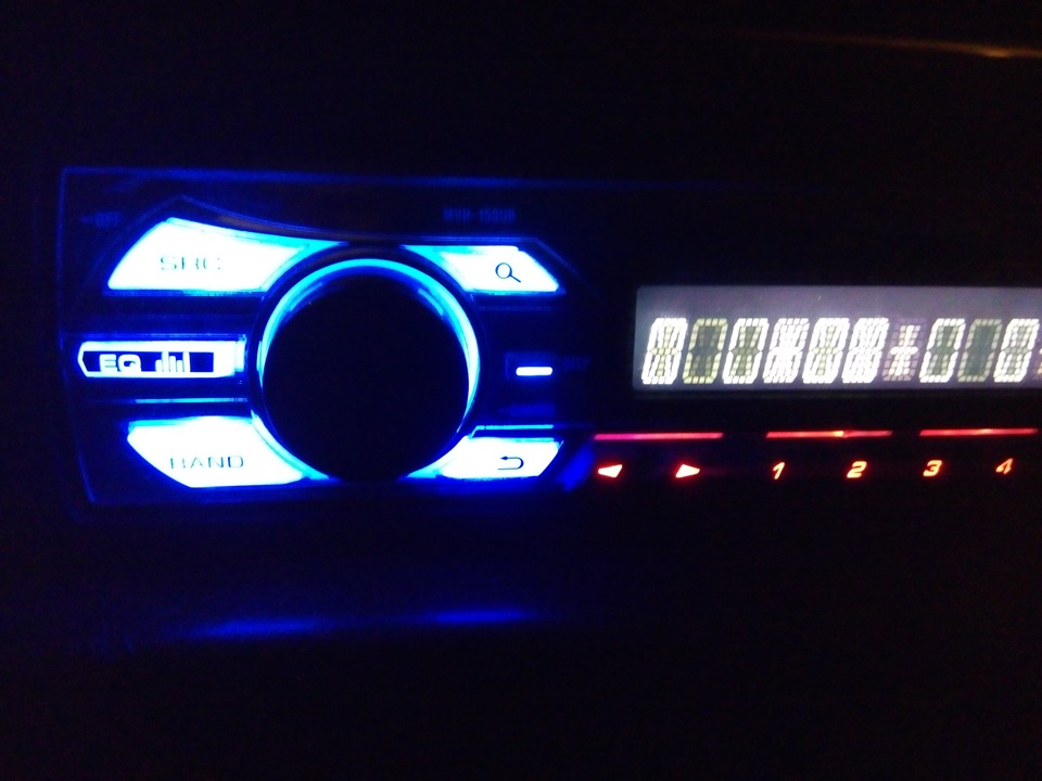 Изменение цвета подсветки магнитолы — Lada 21061, 1,3 л, 1993 года ...