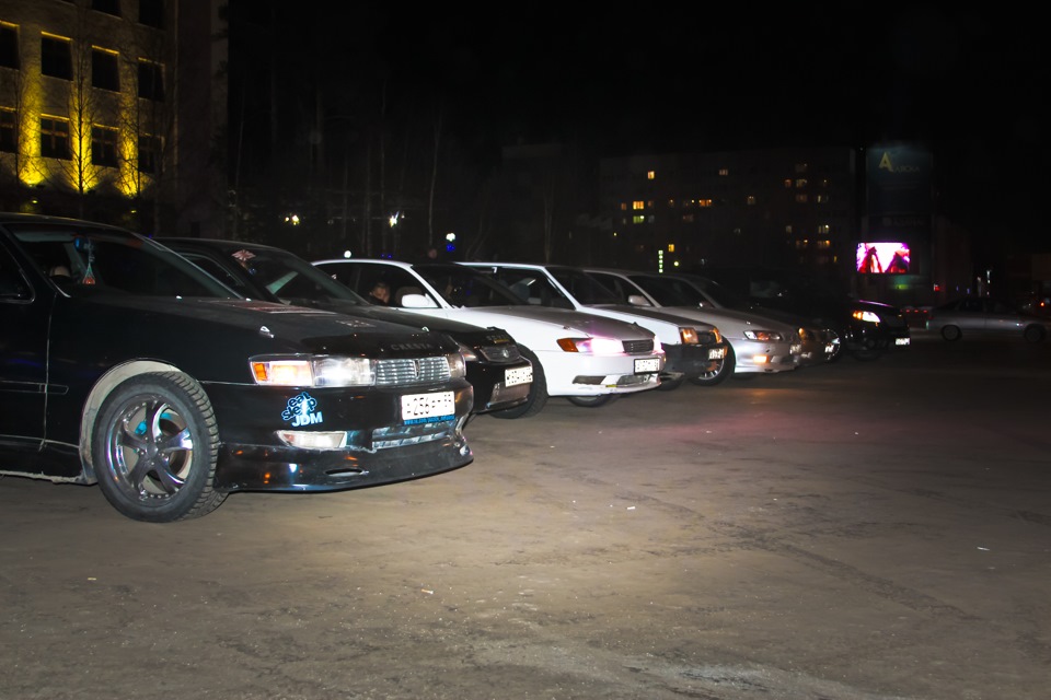 Встреча JDM _Life (Ноябрьск) в марте — Toyota Cresta (90), 2,4 л, 1994 ...