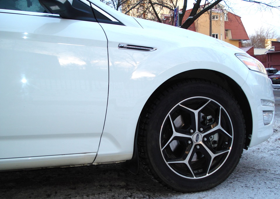 Нестандартные зимние шины — Ford Mondeo IV, 2 л, 2013 года | шины | DRIVE2