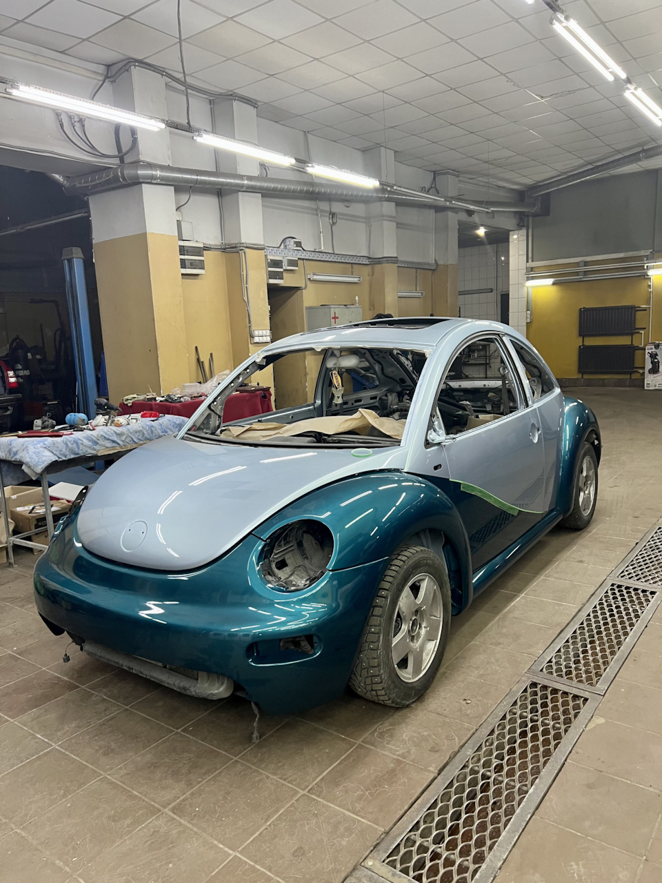 Работа над ошибками — Volkswagen New Beetle, 1,8 л, 2001 года | визит на  сервис | DRIVE2