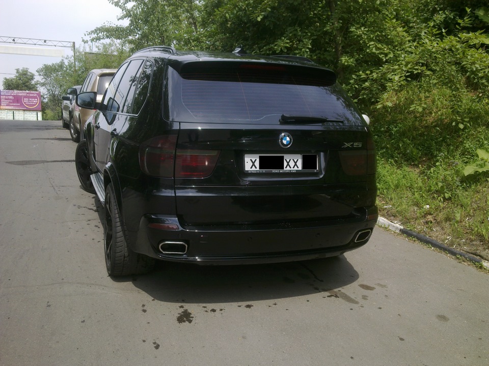 Выхлопная система — BMW X5 (E70), 4,8 л, 2010 года | тюнинг | DRIVE2