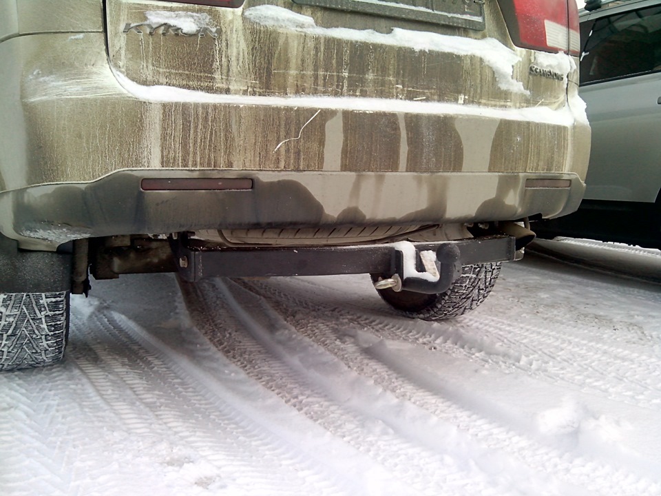 фаркоп — SsangYong Kyron, 2 л, 2010 года | аксессуары | DRIVE2