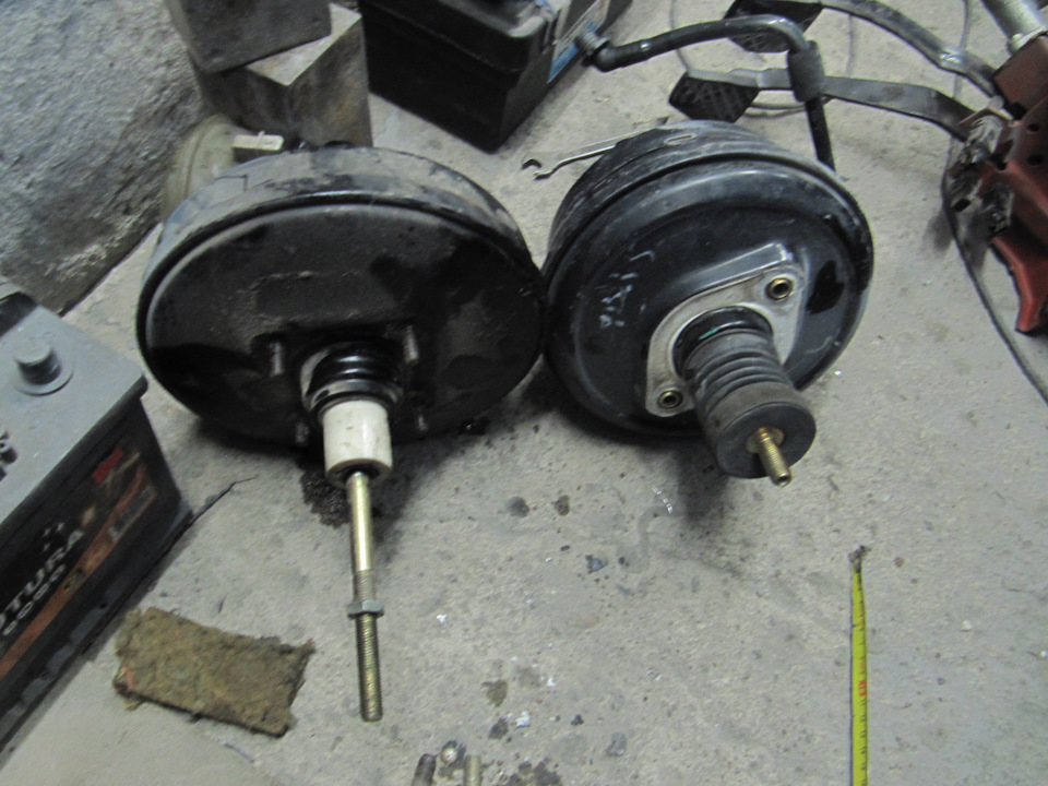 замена вакуумника от 80 на а8 двумембранный — Audi 100 Avant (C3), 2,2 ...