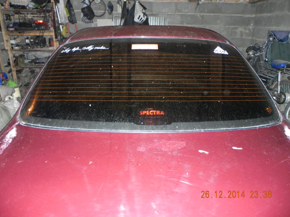 Фото в бортжурнале KIA Spectra