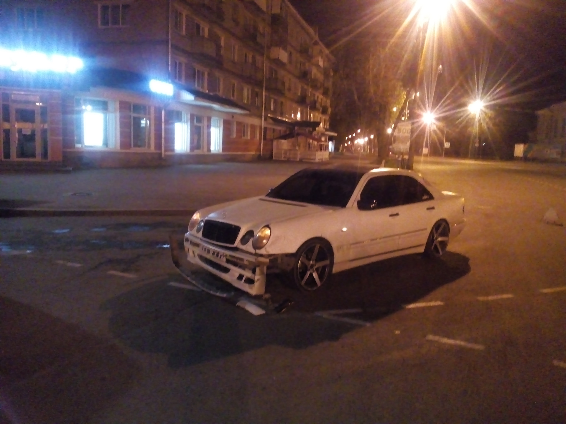 Мерседес w210 авария