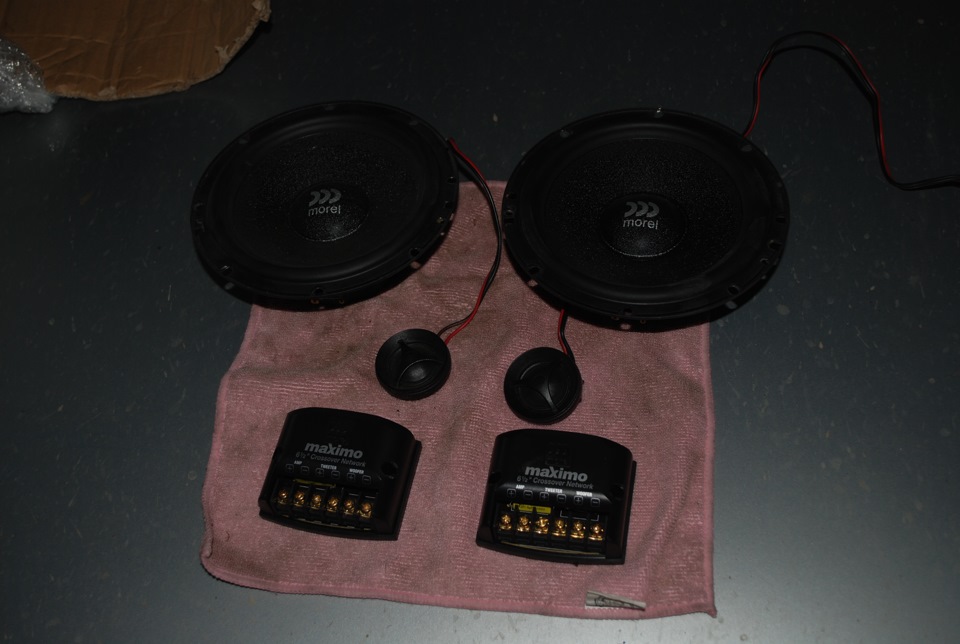 динамики фронт, Morel Maximo, 16см=) — Honda Civic Hatchback (6G), 1,4 ...