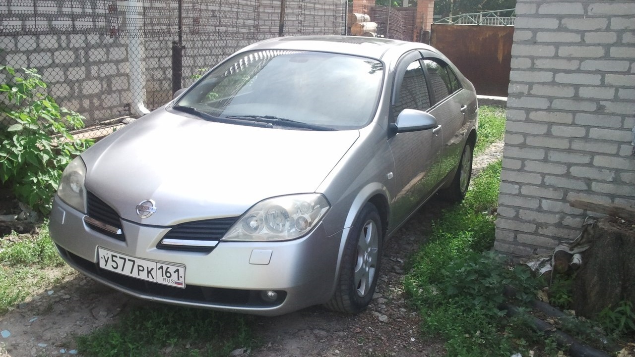 Nissan Primera (P12) 2.0 бензиновый 2003 | 2.0 Вариатор CVT 140 л.с на  DRIVE2