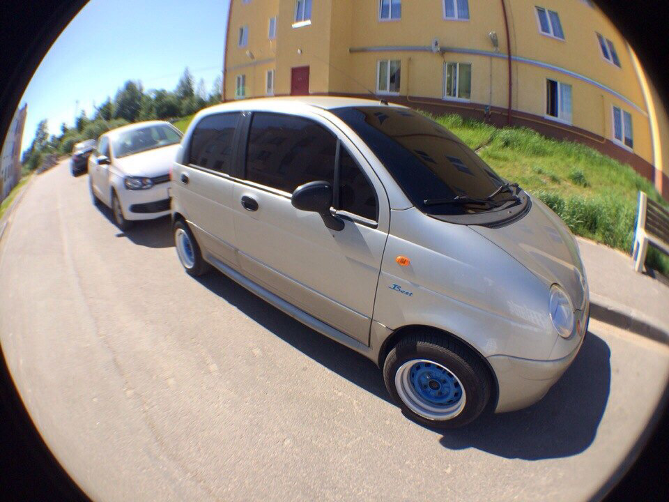 Daewoo Matiz черный тонированный