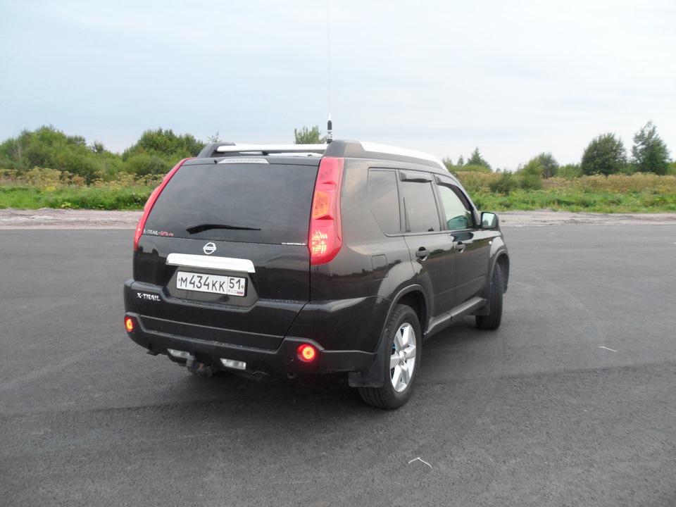 Писк сзади nissan x trail t31