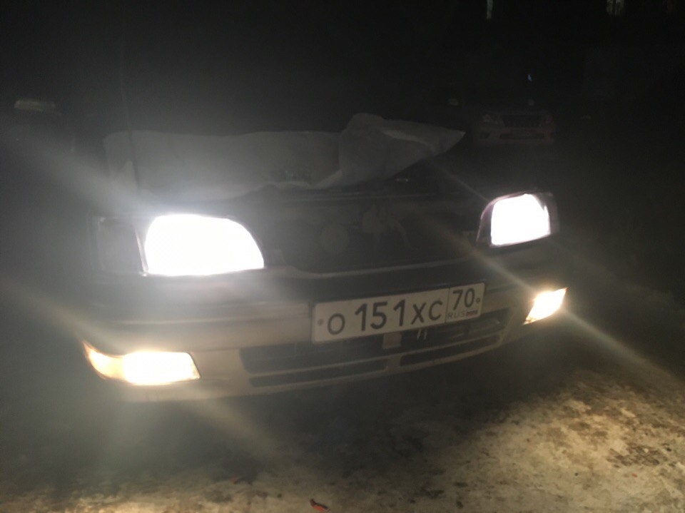 Ближний\Дальный свет фар — Toyota Camry (V40), 1,8 л, 1994 года ...