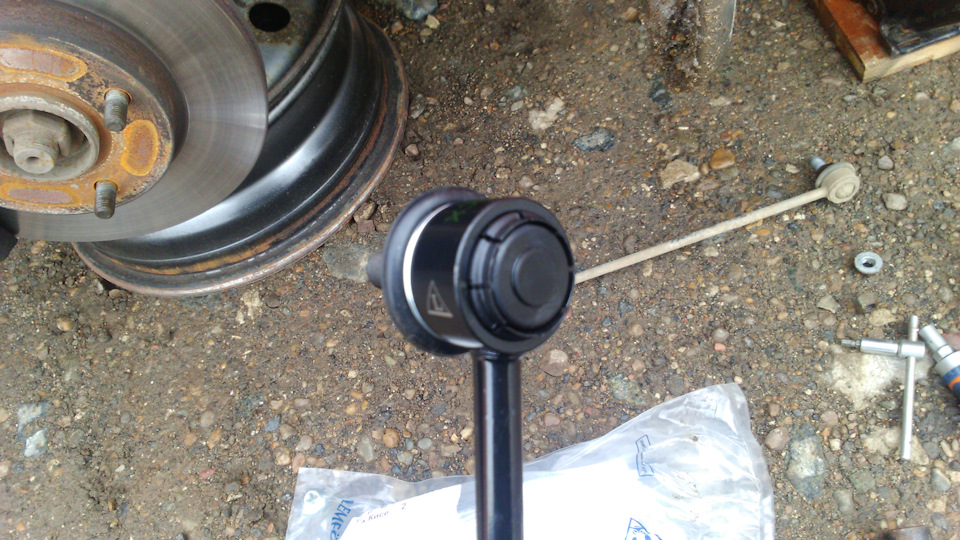 Стойки стабилизатора и зимние шины. — Ford Fusion, 1,4 л, 2007 года ...