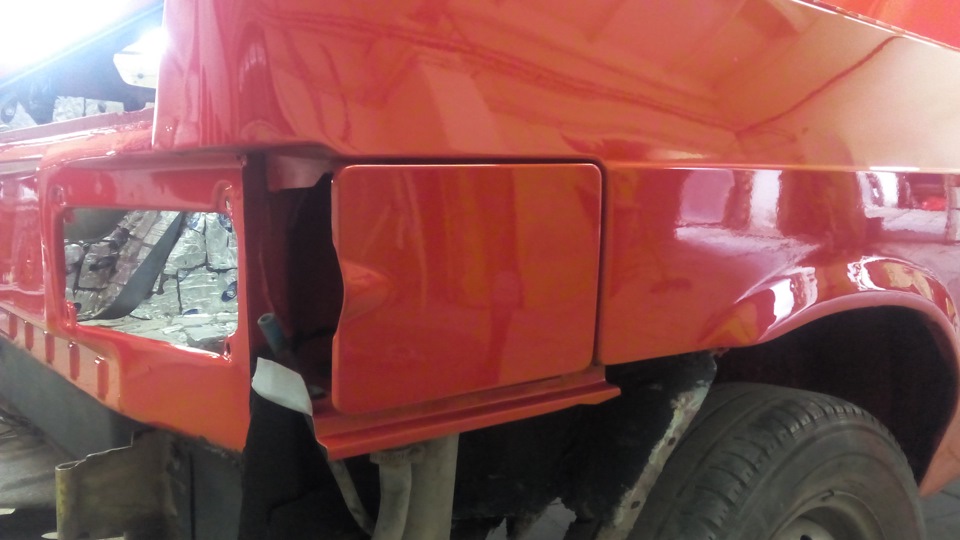 покраска машины в цвет (реклама) — Lada 2108, 1,5 л, 1996 года ...