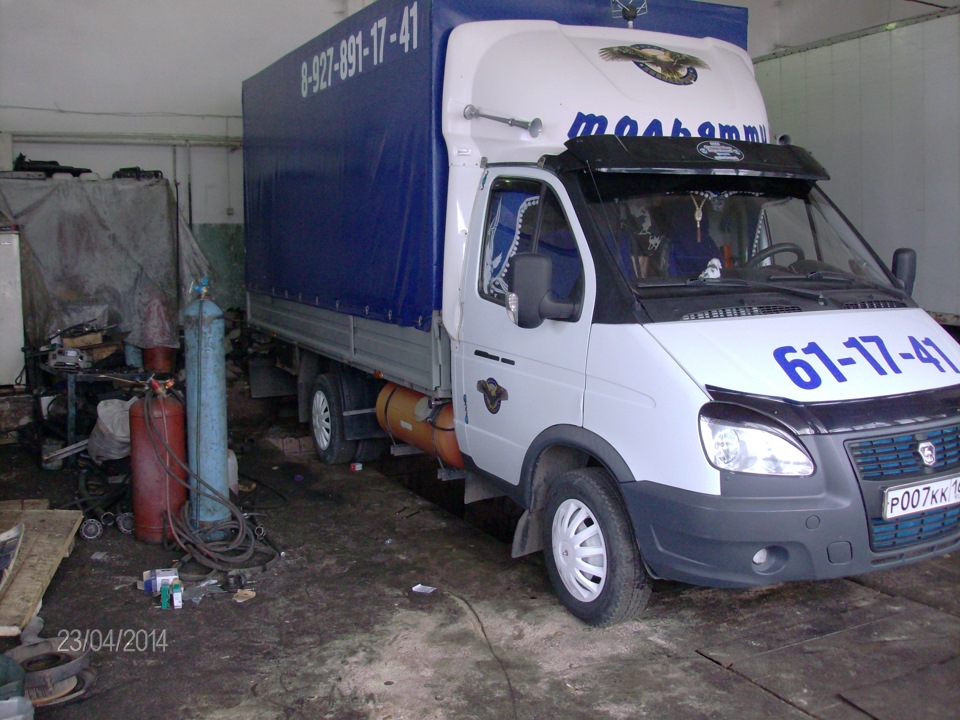 Замена крестовин, подвесного, компрессия двс, 88300км. — ГАЗ Газель, 2 ...