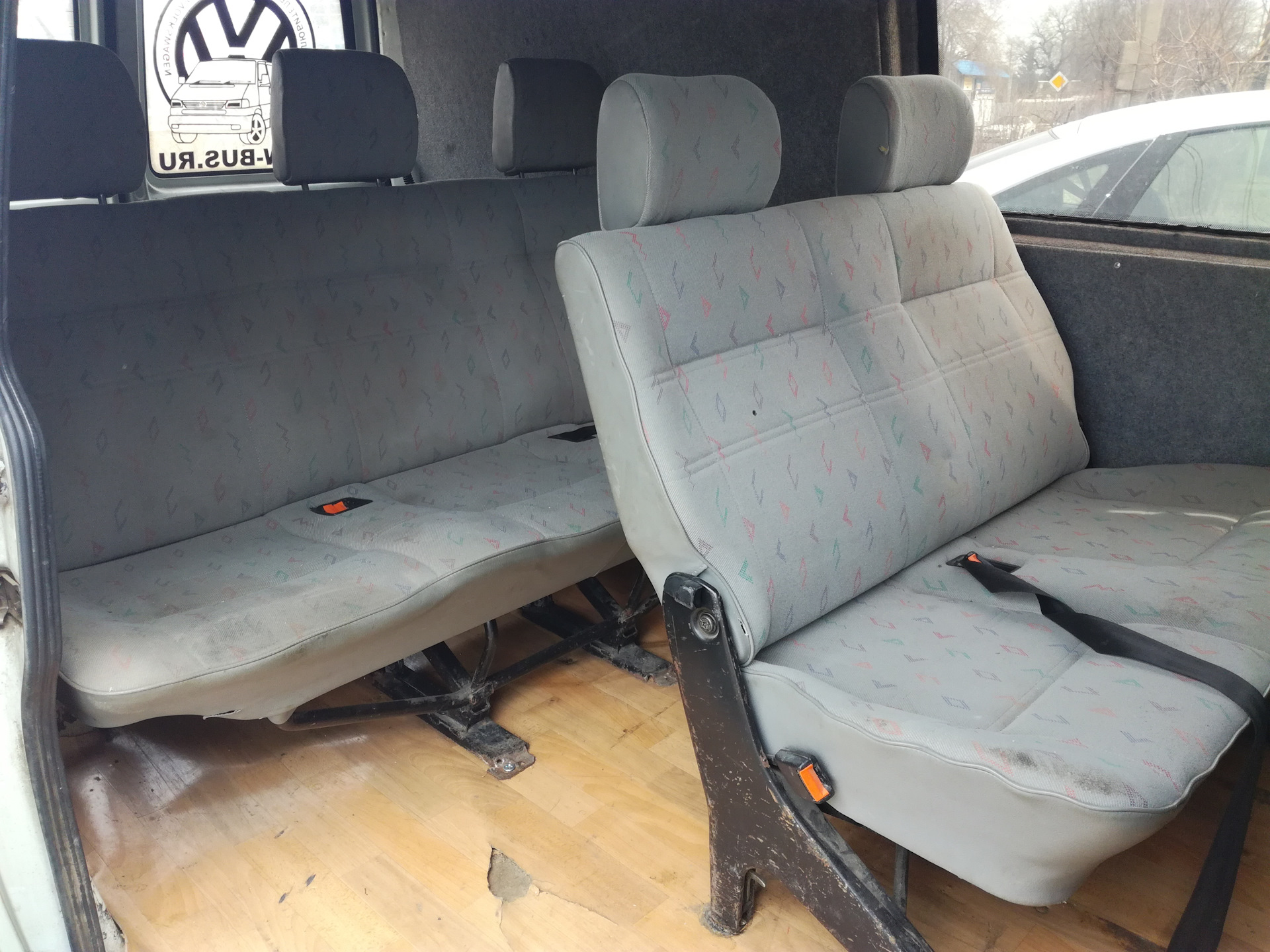 кресло на vw t4