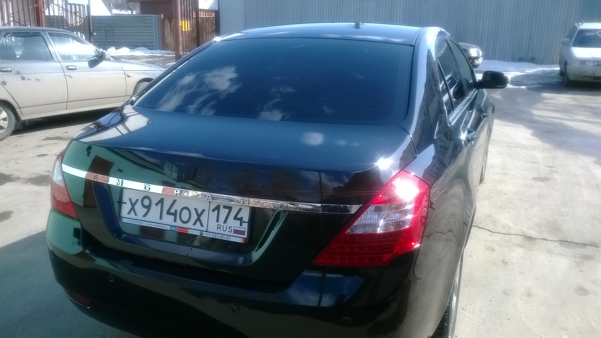 Geely Emgrand EC7 FE-1 1.8 бензиновый 2013 | Черный Алмаз на DRIVE2