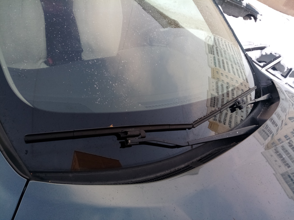 Установка переходника на дворники со смещением — Nissan X-Trail III ...