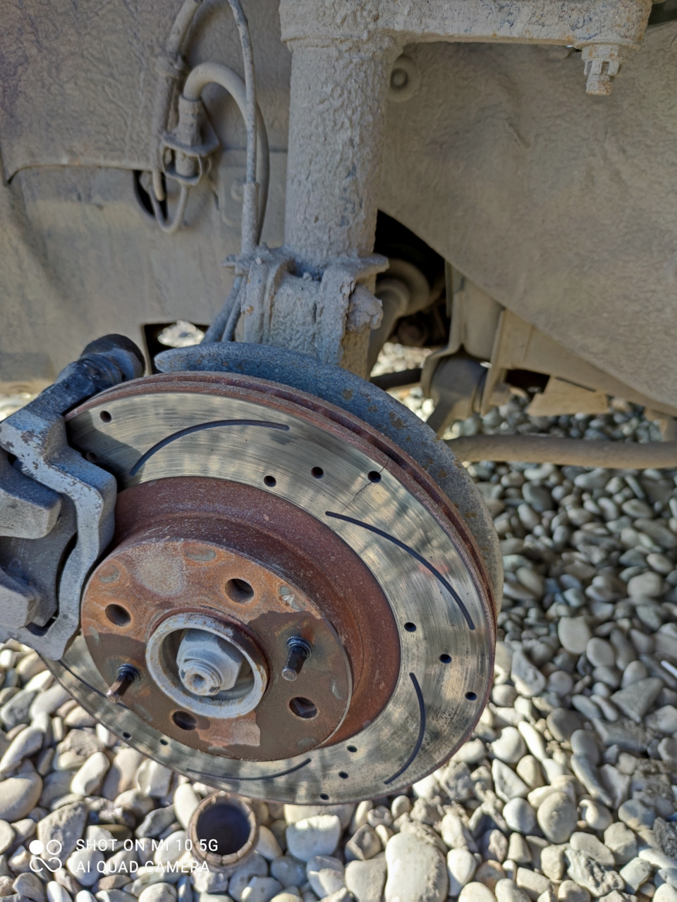 Тормозные диски Лада спорт треснули от перегрева — Lada Приора седан, 1 ...