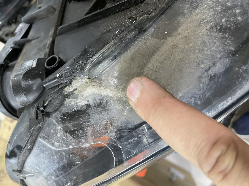 Восстановление фар audi q7. Замена линзы. — DRIVE2